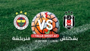 بث مباشر مباراة فنربخشة و بشكتاش في الدوري التركي يلا شوت – yallashoot